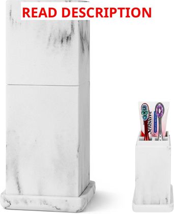 Linkidea 3-Slot Countertop Toothbrush Holder