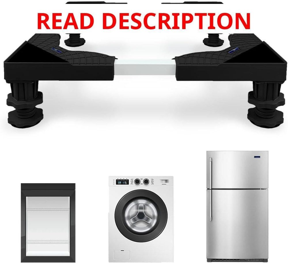 Mini Fridge Stand: Adjustable Base 4 Feet