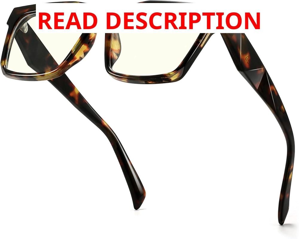 kimorn Square Blue Light Glasses for Women