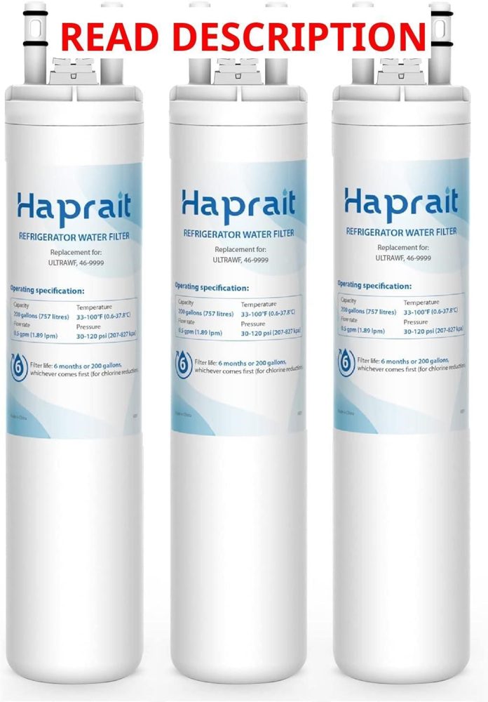 Haprait HP005 for Frigidaire ULTRAWF 3ct