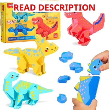 JoyCat Magnetic Dinosaur Toys for Toddlers 1-3