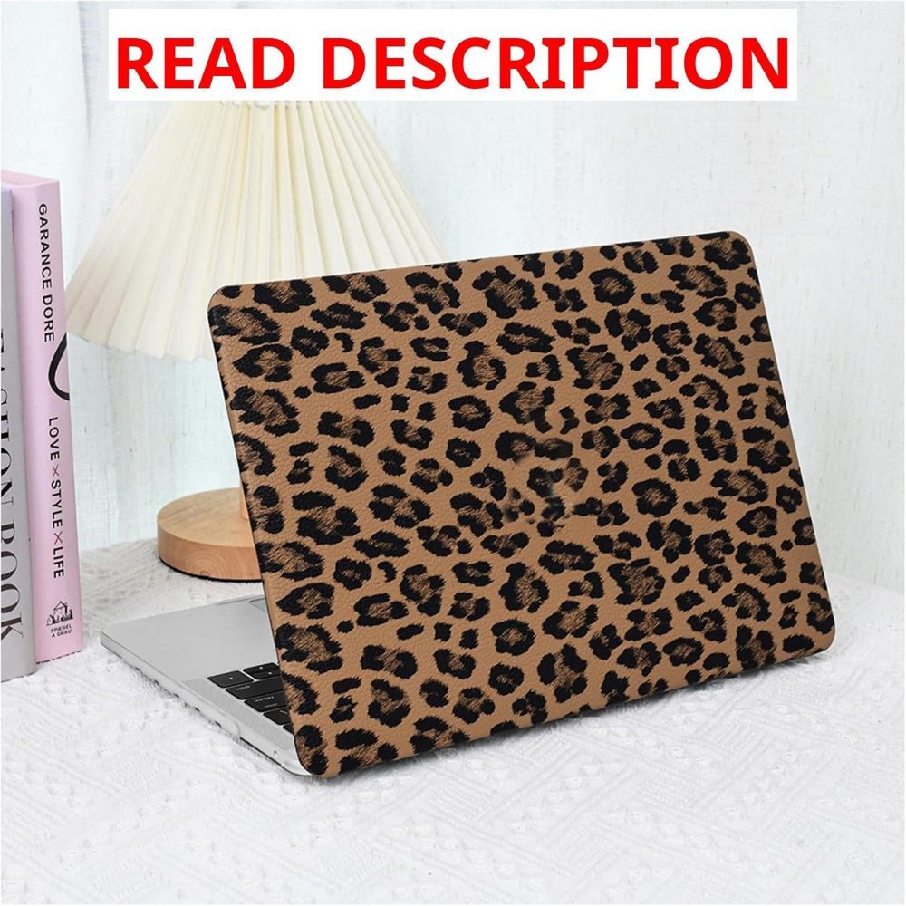 MacBook Air 13 Case 2018-2022 M1 Leopard Brown