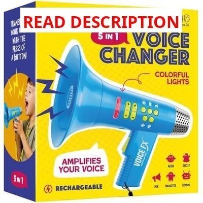 Mini Explorer Voice Changer Toy with Lights
