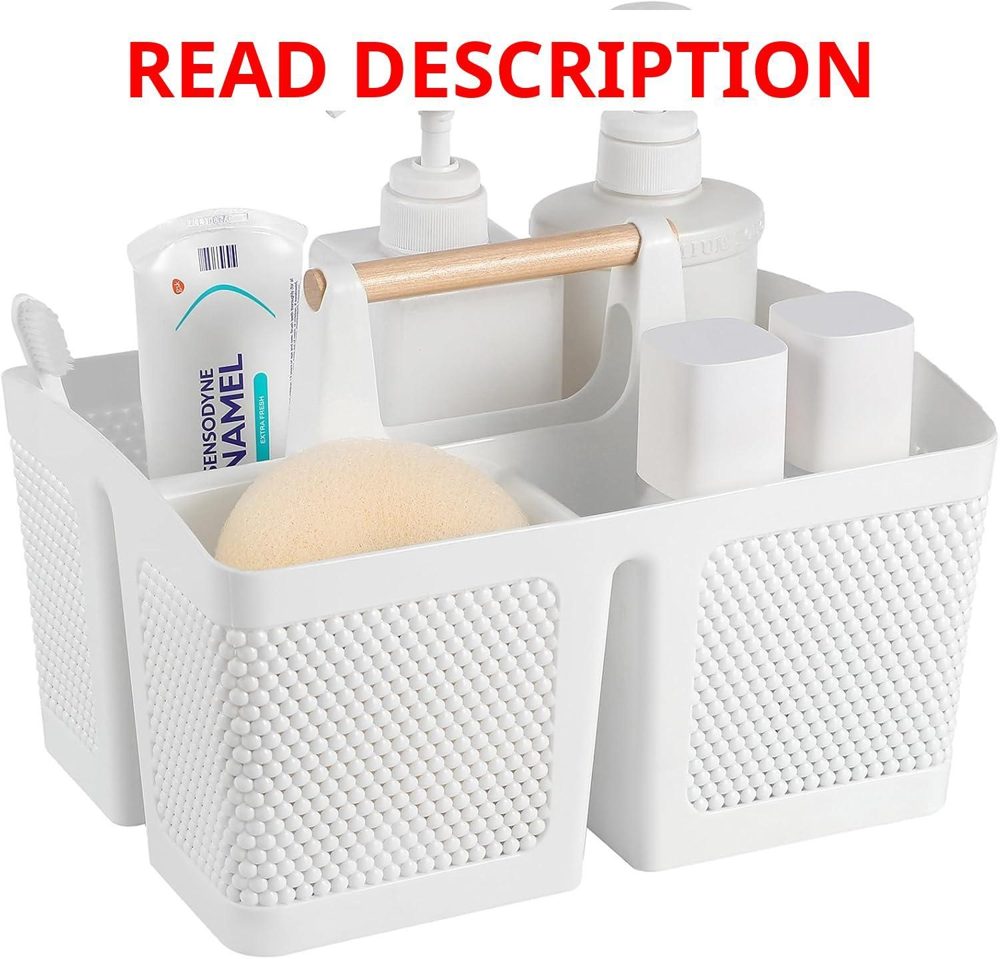 rejomiik Portable Shower Caddy with Handle