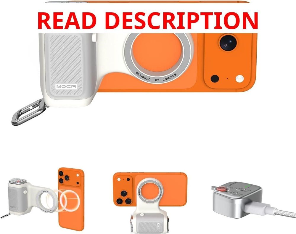 COMITOK MOCA iPhone Camera Grip - White