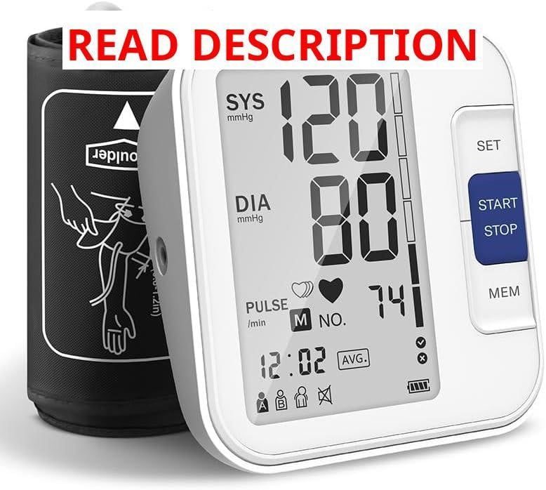 Alcedo Blood Pressure Monitor Upper Arm Cuff