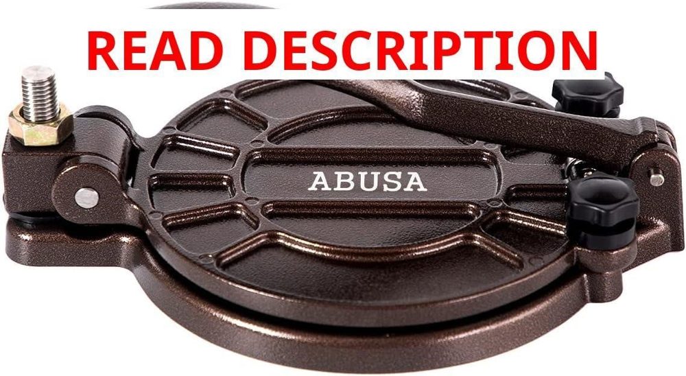 ABUSA 8" Bronze Tortilla Press
