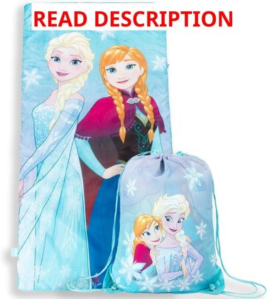 Disney Frozen Kids Slumber Sack - Anna & Elsa