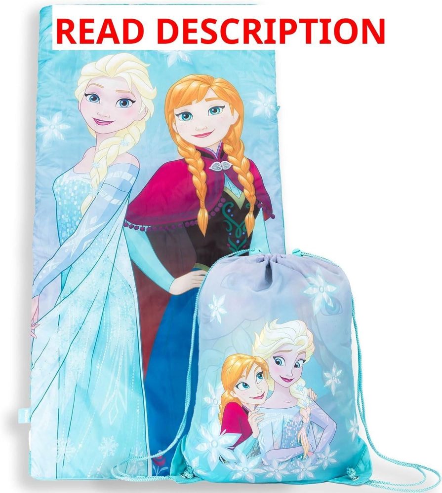 Disney Frozen Kids Slumber Sack - Anna & Elsa