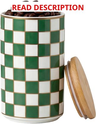 Ceramic Coffee Canister Airtight Container