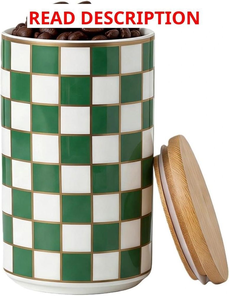 Ceramic Coffee Canister Airtight Container