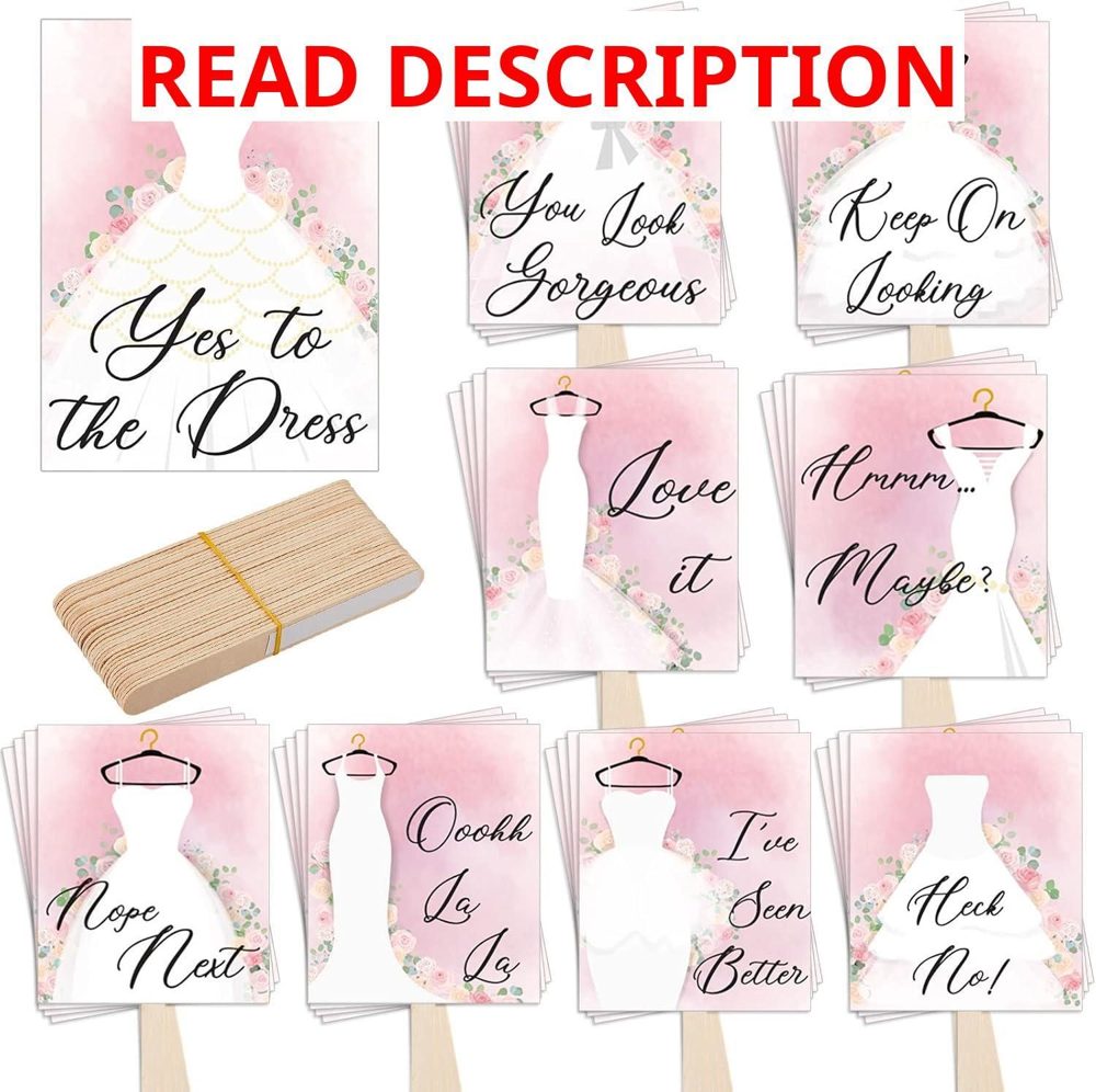 Lewtemi 33 Dress Signs for Bridesmaids
