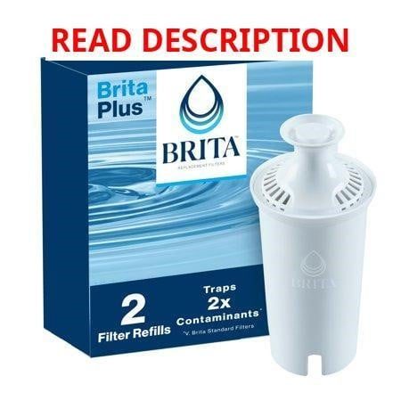 Brita Plus Water Filter BPA-Free 2 Filters