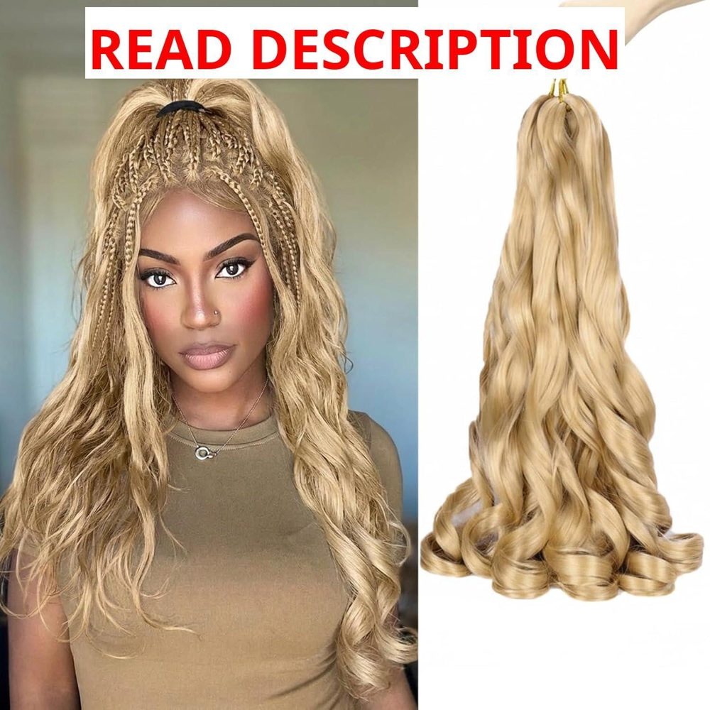 French Curl Hair Extensions 8 Packs 22 Inch