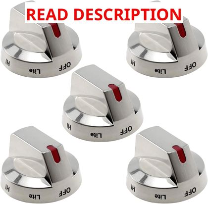 DG64-00473A Gas Stove Knob Samsung Oven (5 Pack)
