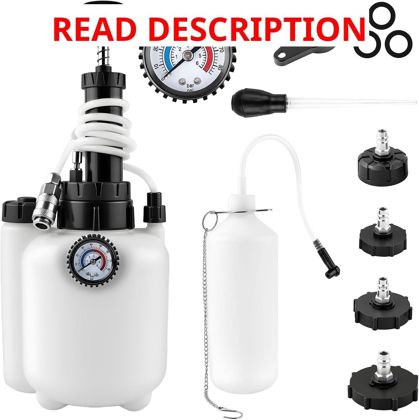 Brake Fluid Bleeder Kit Manual