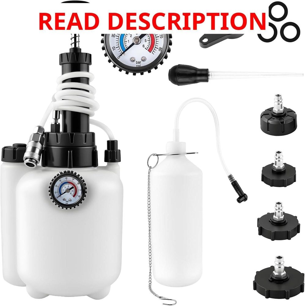 Brake Fluid Bleeder Kit Manual