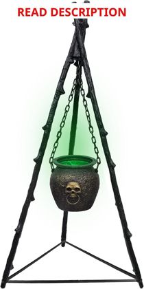 DR.DUDU 4.6ft Witches Cauldron Outdoor