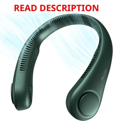 JISULIFE Neck Fan - 4000mAh USB 3 Speeds