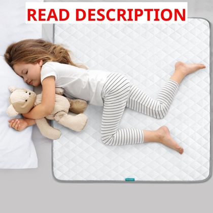 Waterproof Crib Mattress Protector 34x36"