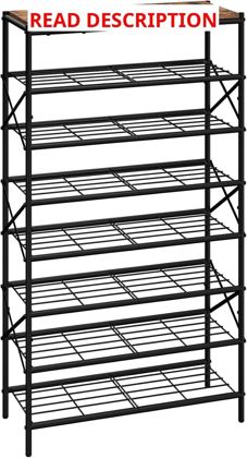 IBUYKE 8-Tier Shoe Rack 32 Pairs TXJ018H