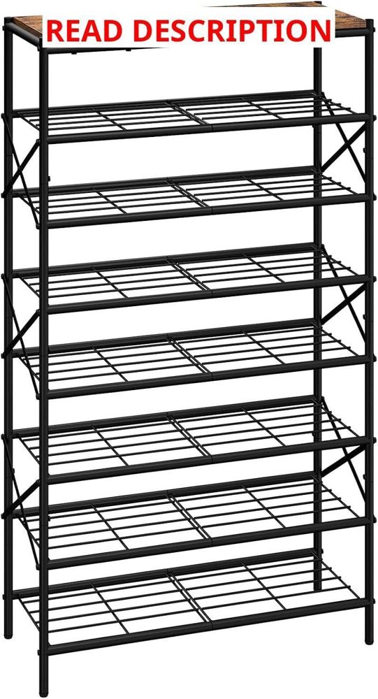IBUYKE 8-Tier Shoe Rack 32 Pairs TXJ018H