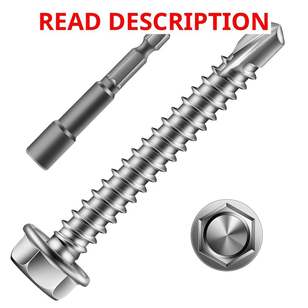 #8 x 1-1/2" Self Drilling Screws (313Pcs)