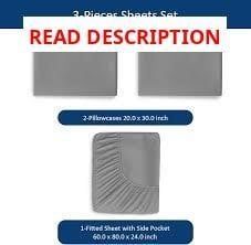 Moonsea Twin Sheet Set - 3 Piece