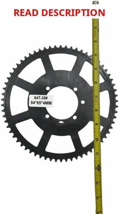 Yelnats Razor Wheel Sprocket 35 Chain 64T
