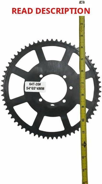 Yelnats Razor Wheel Sprocket 35 Chain 64T
