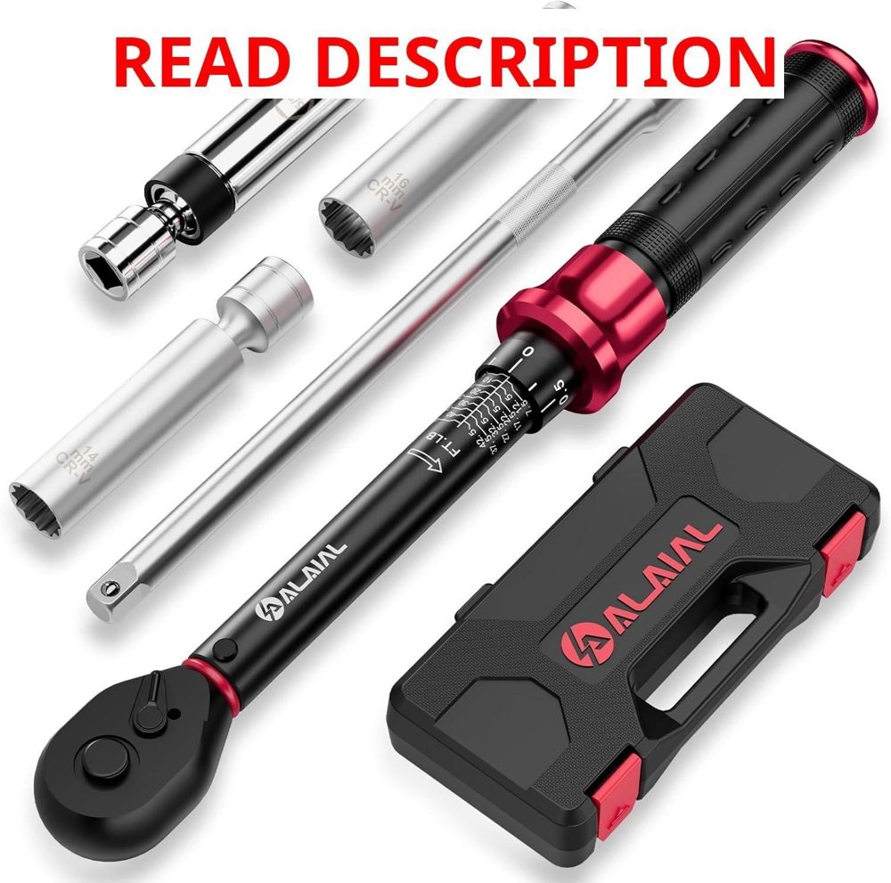 Spark Plug Set 3/8 Drive 5-45 ft.lb