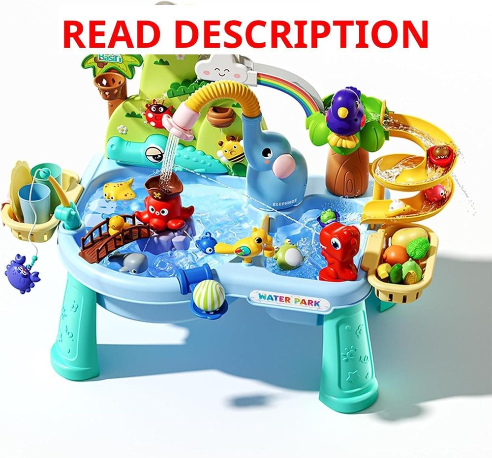 2027 Upgraded 10-in-1 Sand Water Table