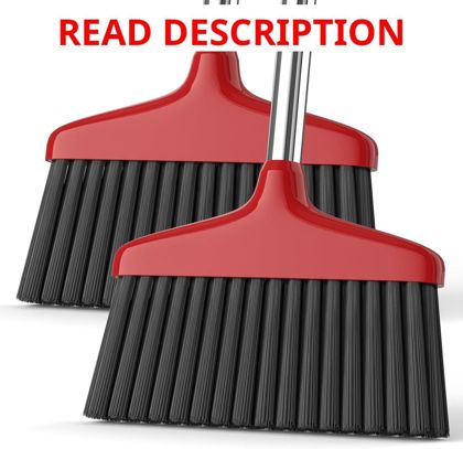 Handy Broom 2Pack: Indoor/Outdoor Brooms