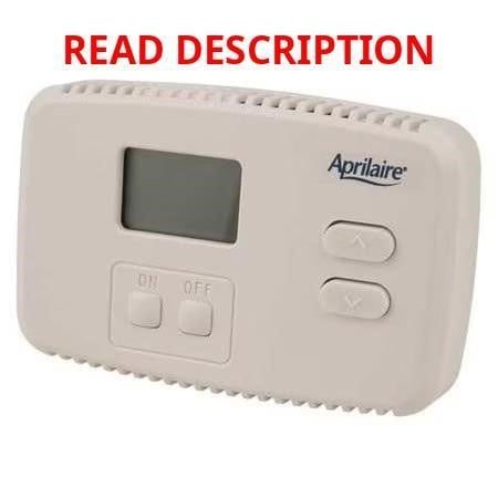 APRILAIRE 76 Dehumidifier ControlDigital