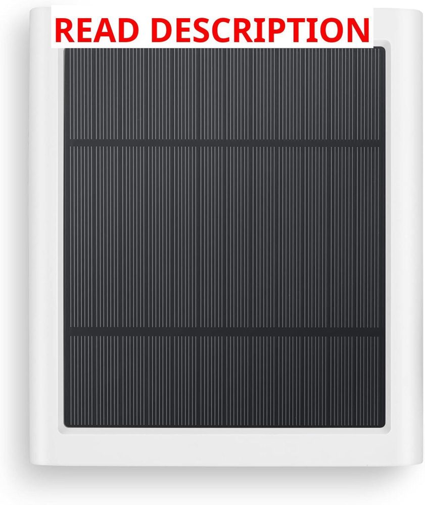 Solar Panel for Ring Camera 4W USB-C Plug Adapter