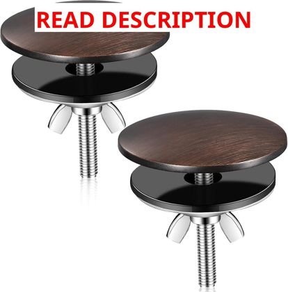 2 Pack 2-Inch Kitchen Sink Hole Cover Bronze