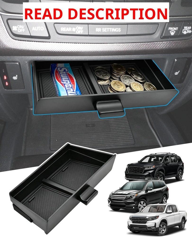 Honda Ridgeline/Pilot Center Console Organizer