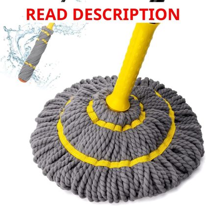 Self-Wringing Twist Mop Microfiber 57"