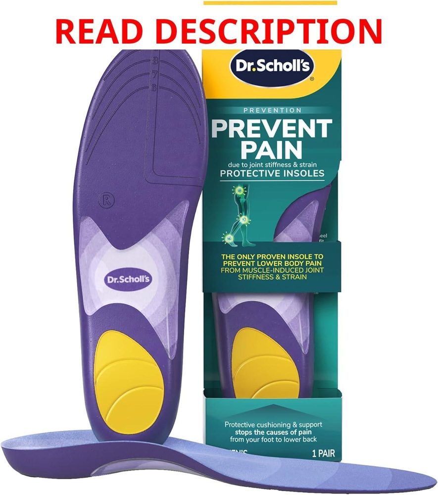 Dr. Scholl's Women Insoles Arch Support Size 6-10