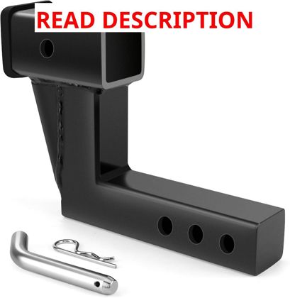 Fetechmate 2" Hitch Extender 6" Rise/Drop
