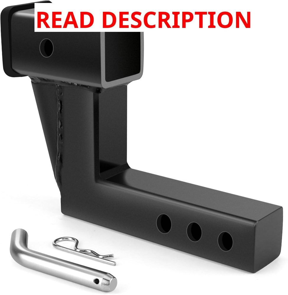 Fetechmate 2" Hitch Extender 6" Rise/Drop