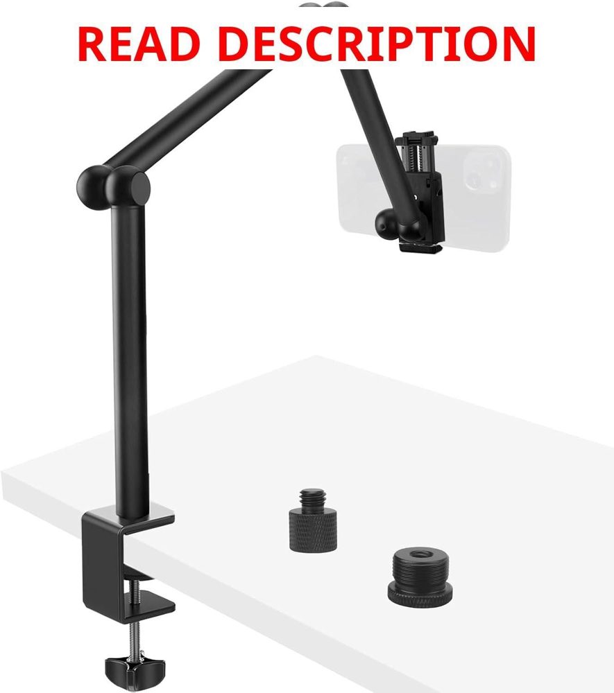 HEMMOTOP Magic Arm Desk Mount/Clamp 28"