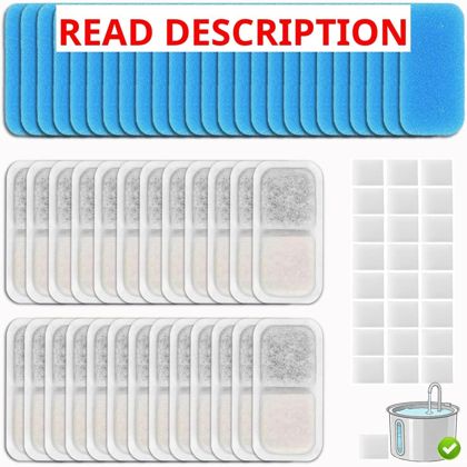Oneisall PWF-001 Cat Fountain Filters Set 18 pc