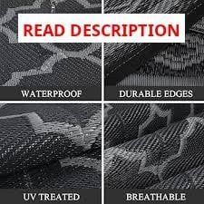 Garvee 8x10 Outdoor Patio Rug Waterproof