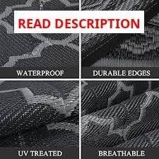 Garvee 8x10 Outdoor Patio Rug Waterproof
