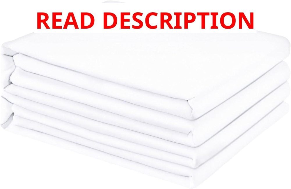 FreshCulture Twin Flat Sheets 2 Pack