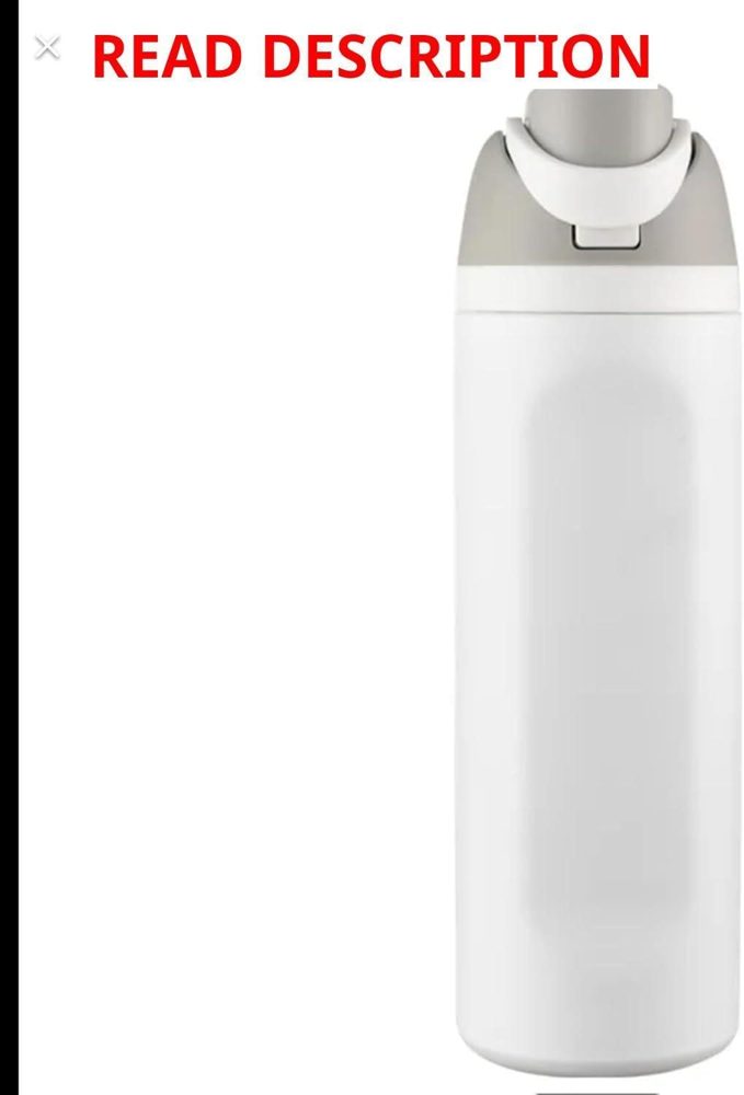 Stainless Steel Water Bottle White 24 oz