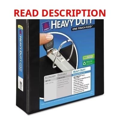 Avery Heavy-Duty Binder w/ EZD Rings 3"