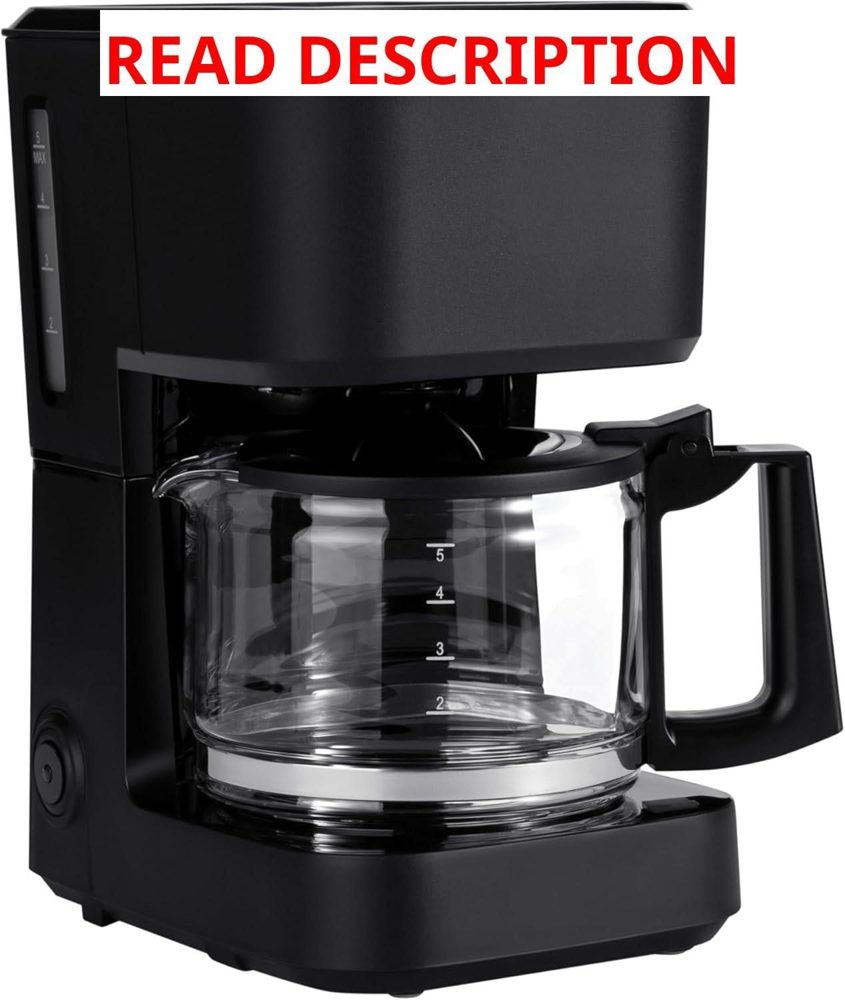 Amazon Basics 5-Cup Drip Coffee Maker
