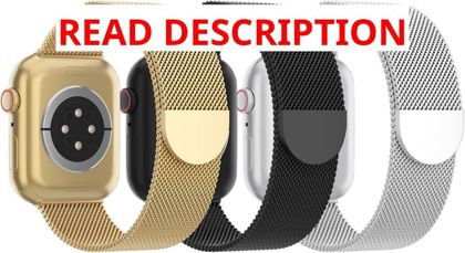 3-Pack Mesh Magnetic Apple Watch Bands